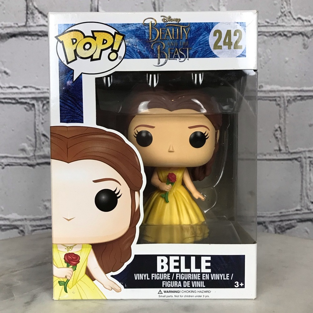 Funko Pop Movies Disney Beauty & The Beast 242 Belle Vinyl Figure Collectibles